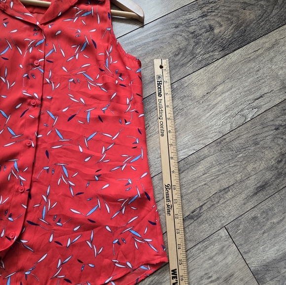 Banana Republic Red Small Womens Tank Top - Picture 7 of 9